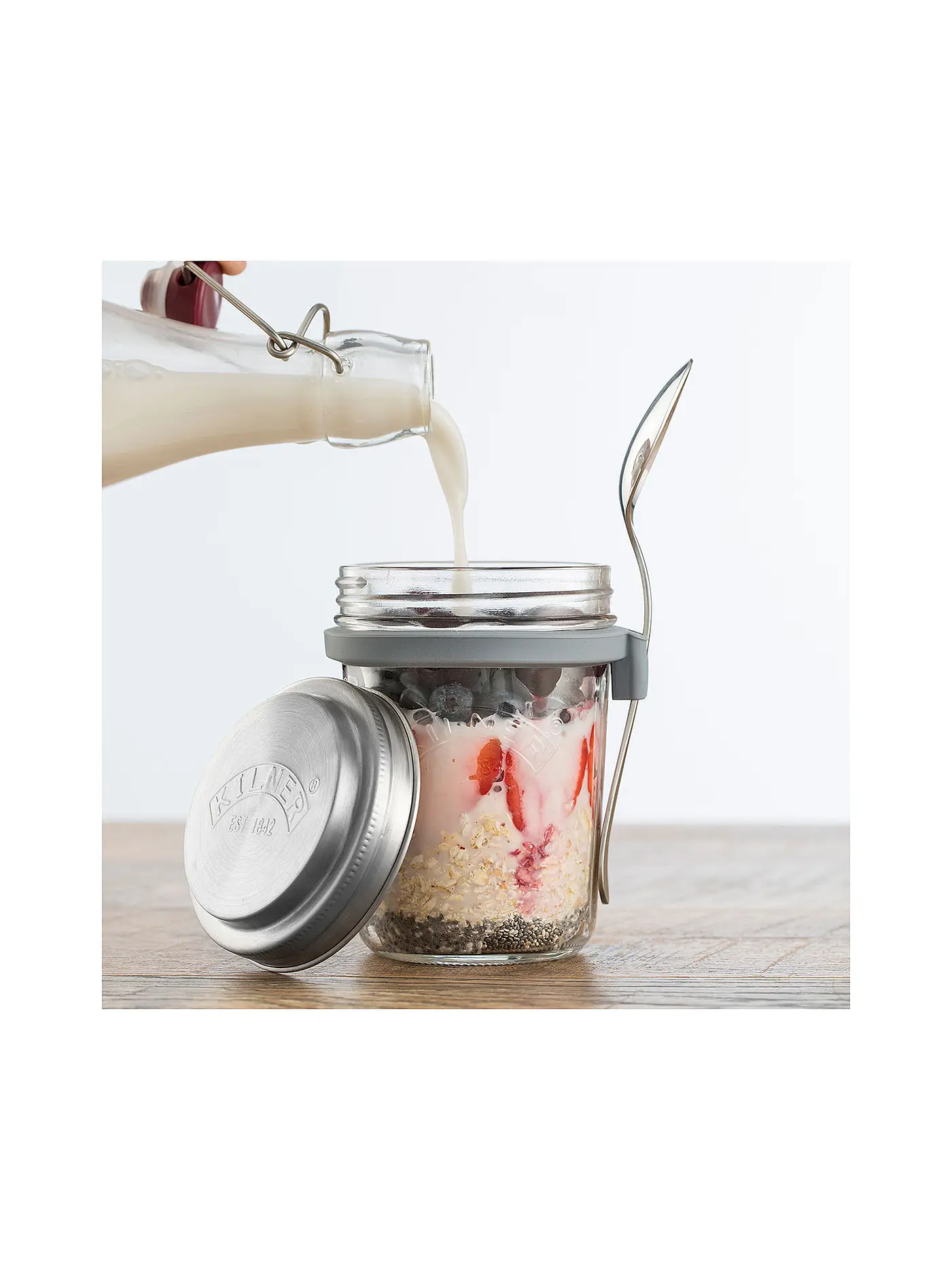 KILNER | Breakfast to go jar 350ml | 